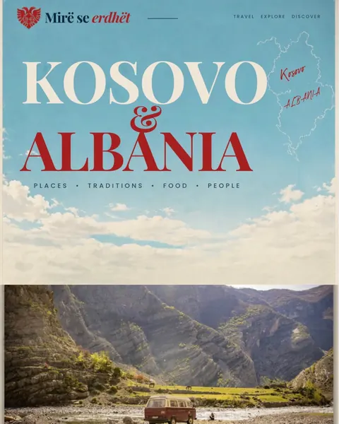 Mirë se erdhët Instagram post: Kosovo and Albania